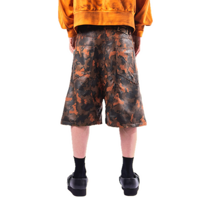 Bitmap Camo Shorts