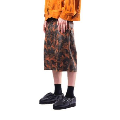 Bitmap Camo Shorts