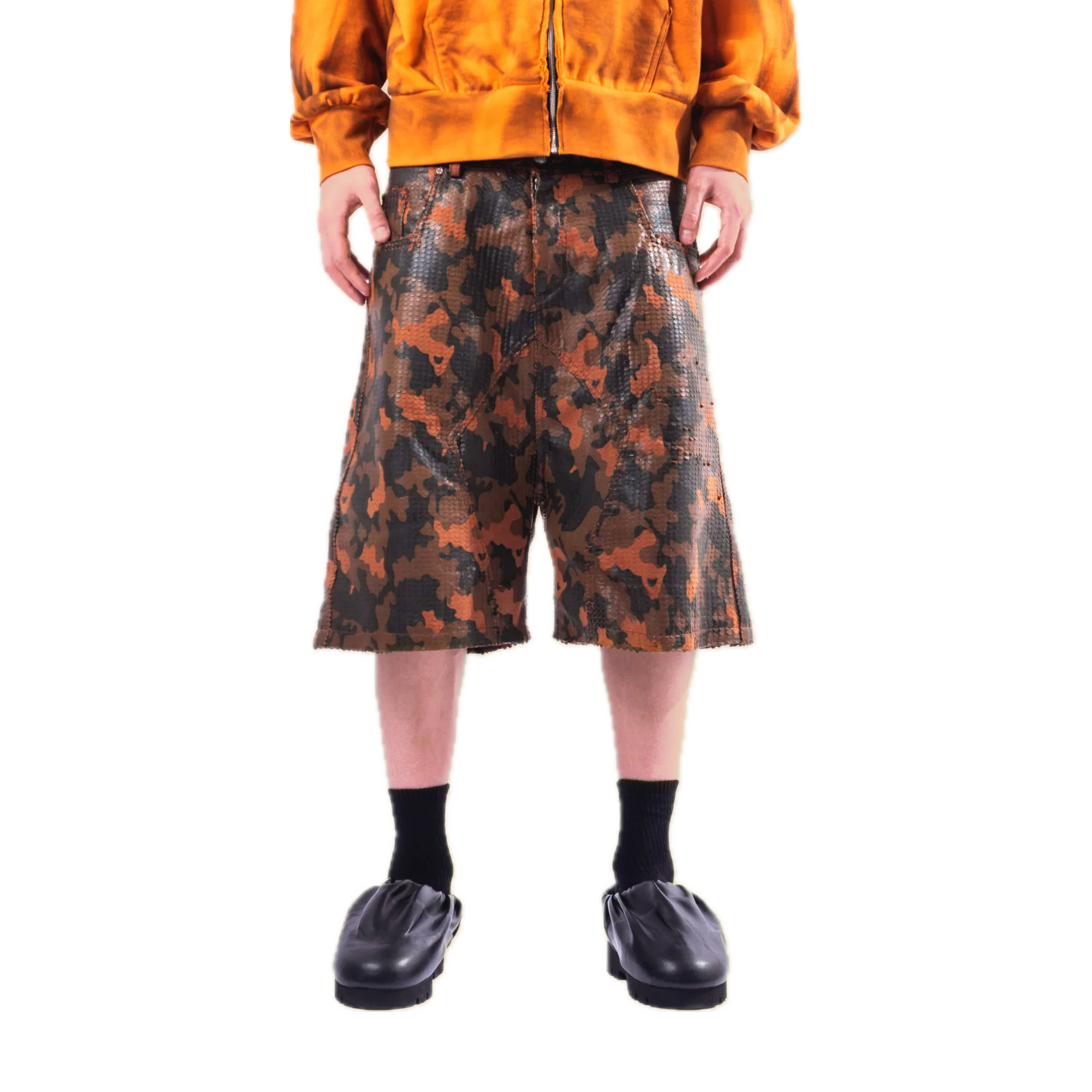 Bitmap Camo Shorts