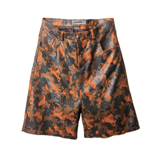 Bitmap Camo Shorts